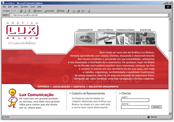 Site LUX Relevo 2004