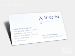 Cartão de Visita Avon