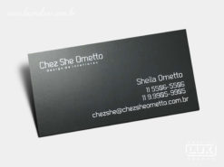 Cartão de Visita Chez She Ometto