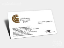Cartão de Visita Columbian