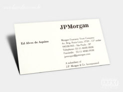 Cartão de Visita JP Morgan