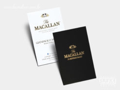 Cartão de Visita Macallan