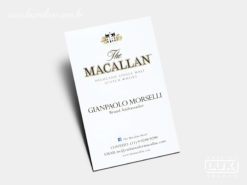 Cartão de Visita Macallan