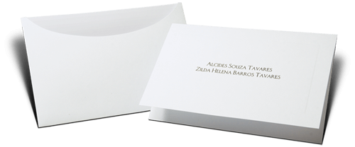 Acessório em Papelaria de Casamento Cartão Social Beirute Acessório em Papelaria de Casamento Cartão Social Beirute