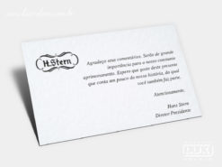 Cartão Social H.Stern
