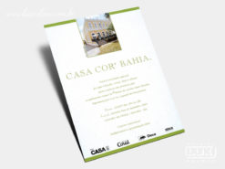 Convite Casa Cor Bahia