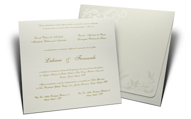 Convite de Casamento Chile M Promocional Convite de Casamento Clássico Romântico Floral Chile M Promocional