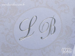 Convite de Casamento Clássico Romântico Floral Luxo Itália GG