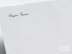 Papel de Carta Rogério Fasano